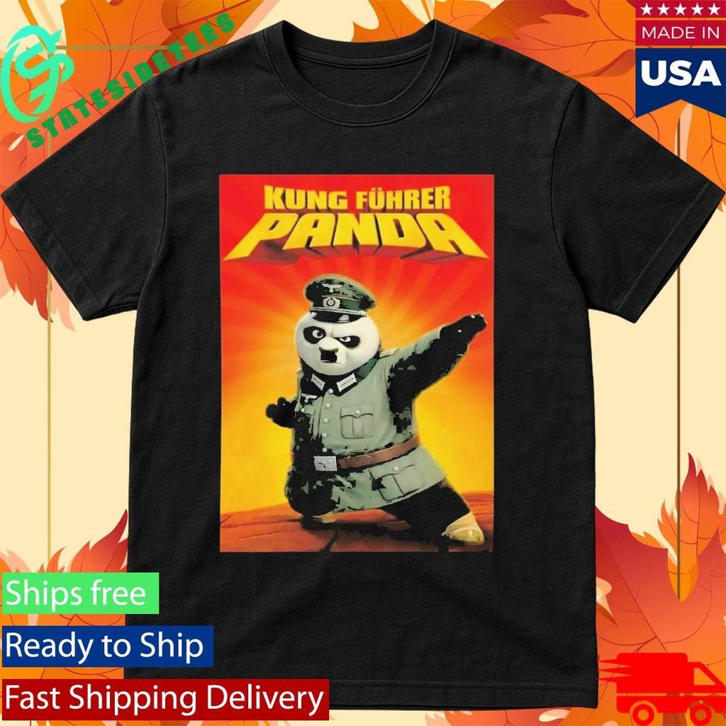 Kung Führer Panda Shirt Unisex , , , Long Sleeve Tee