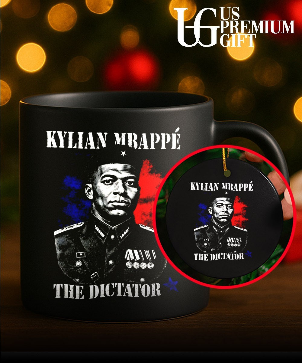 Kylian Mbappé The Dictator Beret French flag shirt