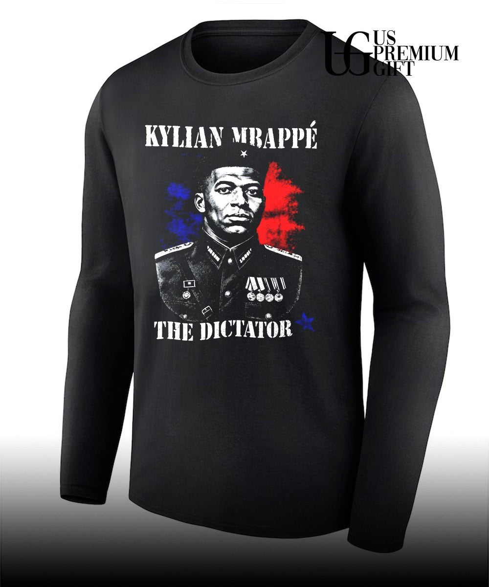 Kylian Mbappé The Dictator Beret French flag shirt