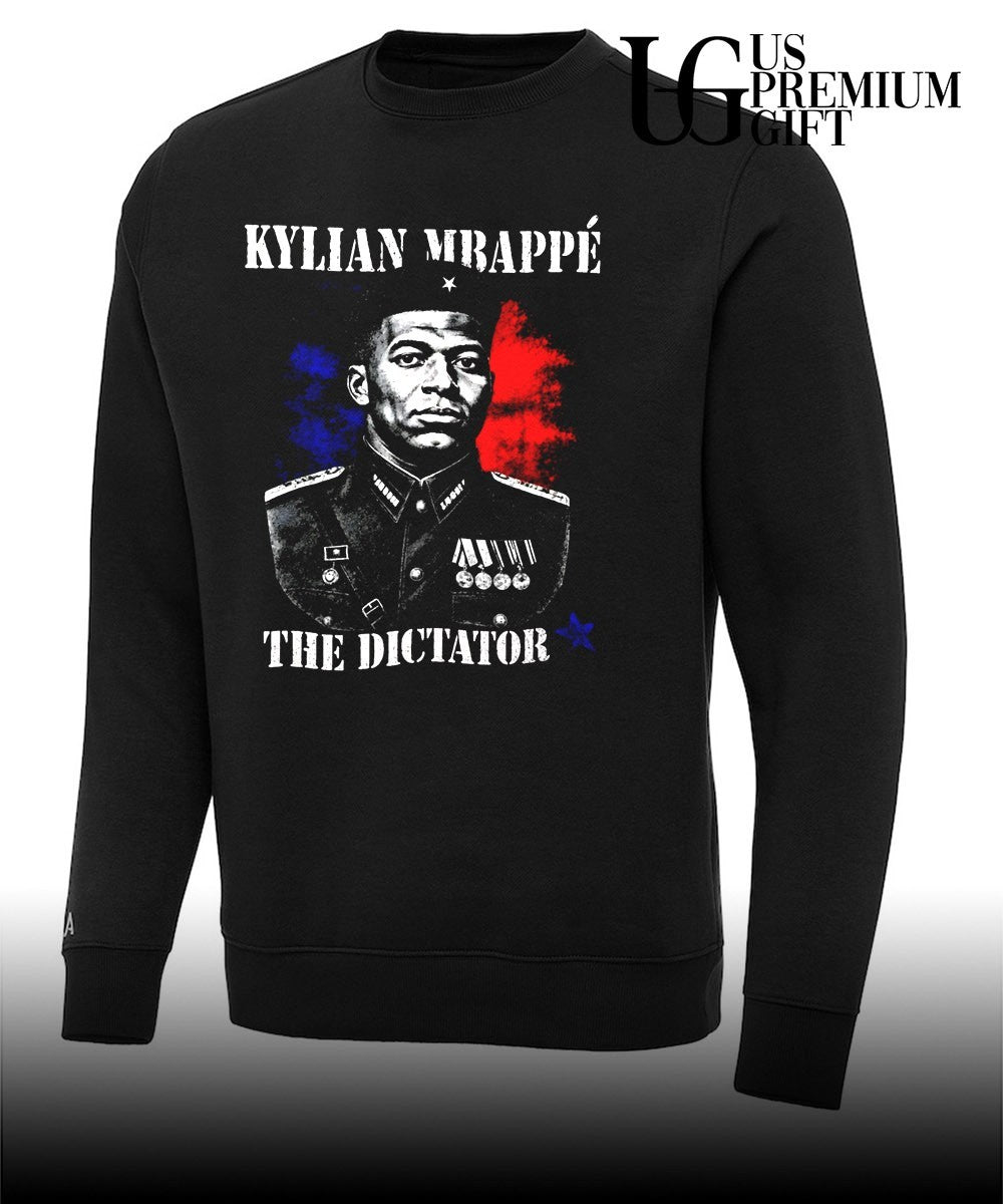 Kylian Mbappé The Dictator Beret French flag shirt