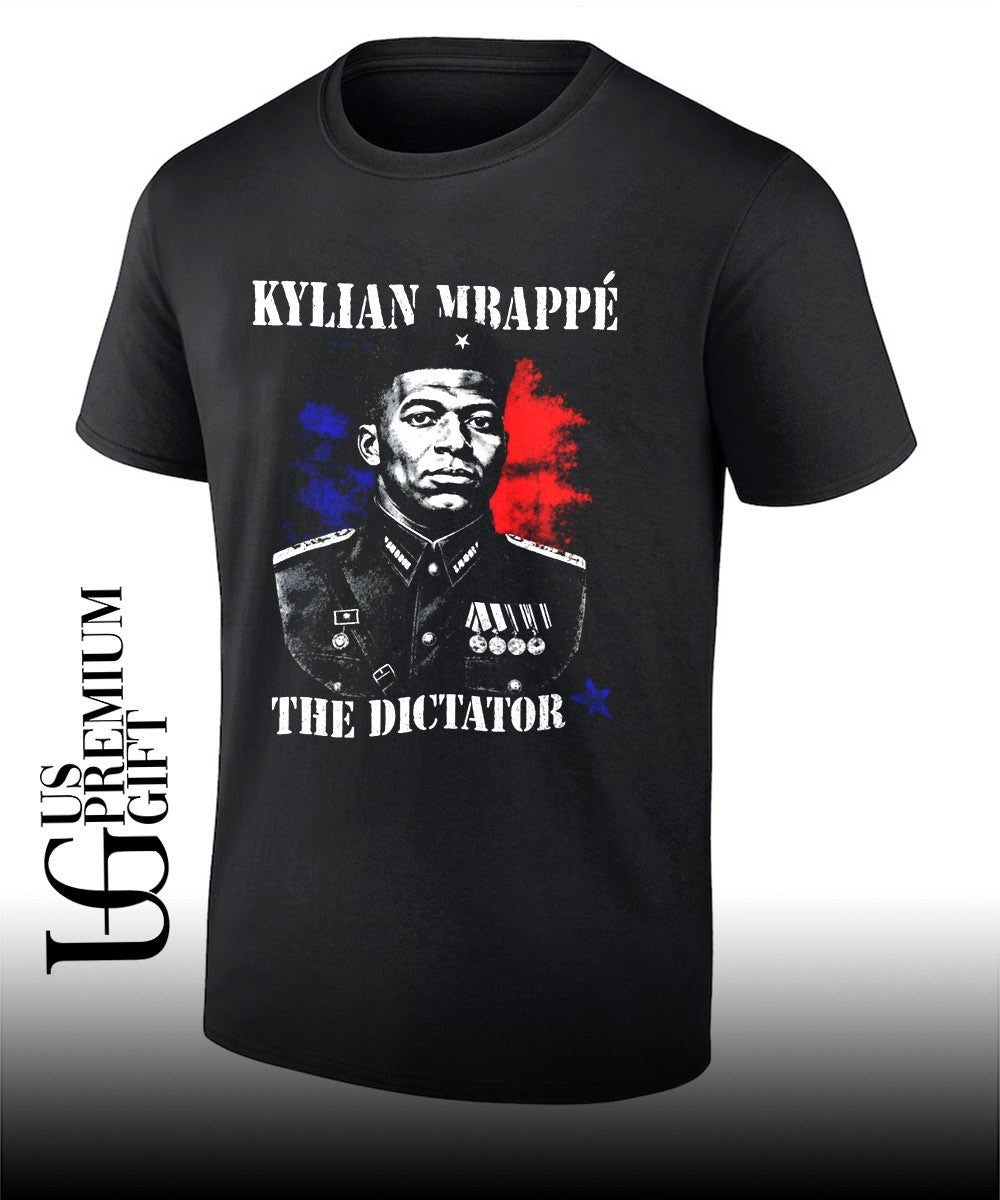 Kylian Mbappé The Dictator Beret French flag shirt