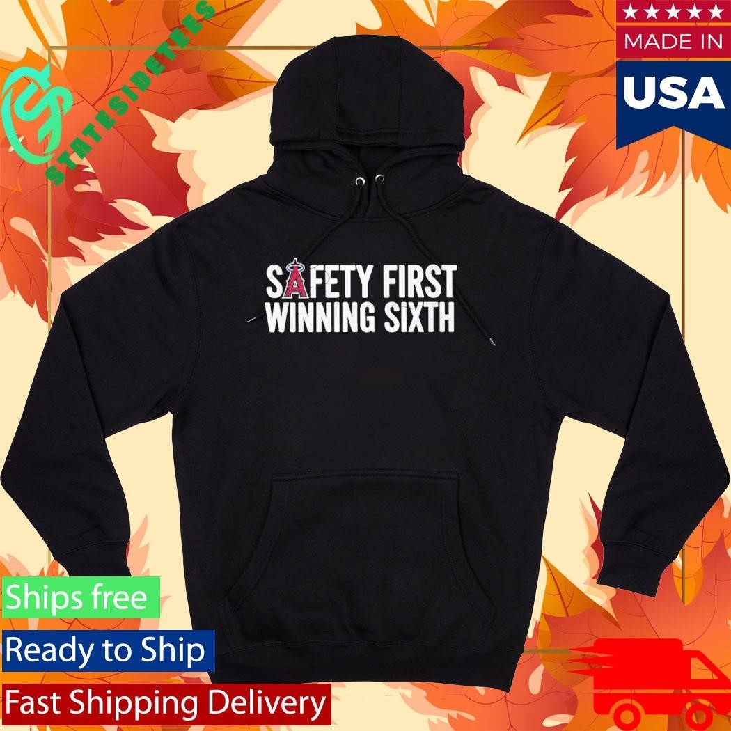 La Angels Safety First Winning Sixth Shirt Unisex , , , Long Sleeve Tee