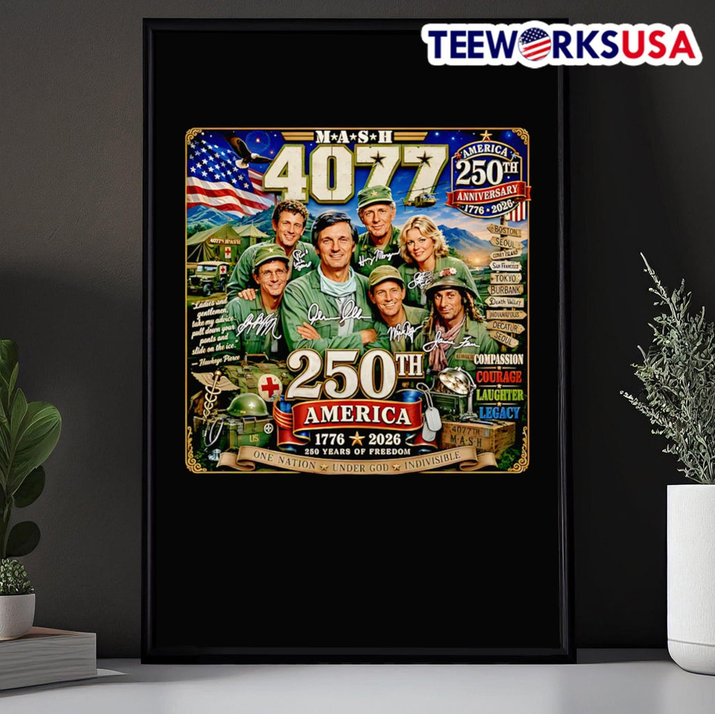 Ladies And Gentlemen Take My Advice Pull Down Your Pants And Slide On The Ice MASH 4077 America 250Th Anniversary 1776 2026 Shirt