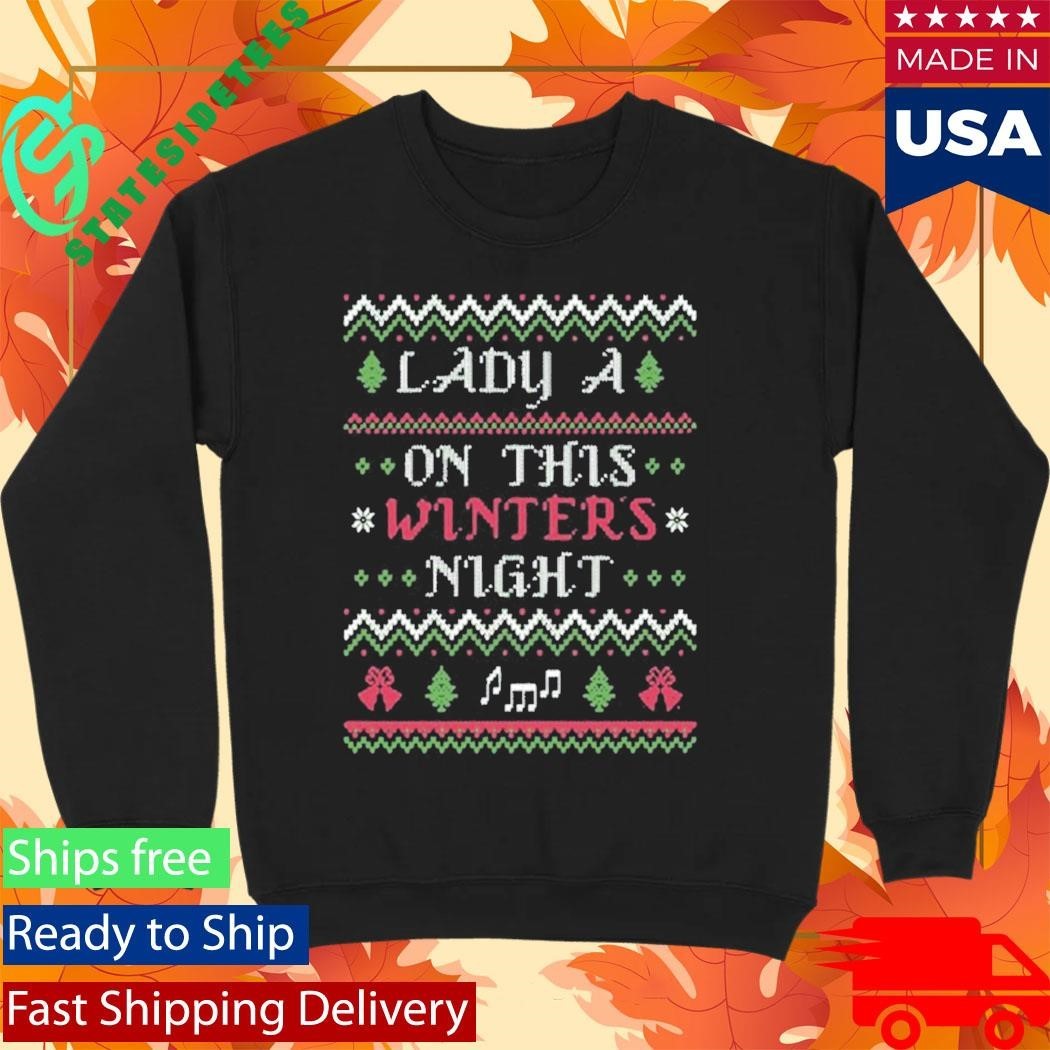 Lady A On This Winter’s Night Shirt Unisex , , , Long Sleeve Tee