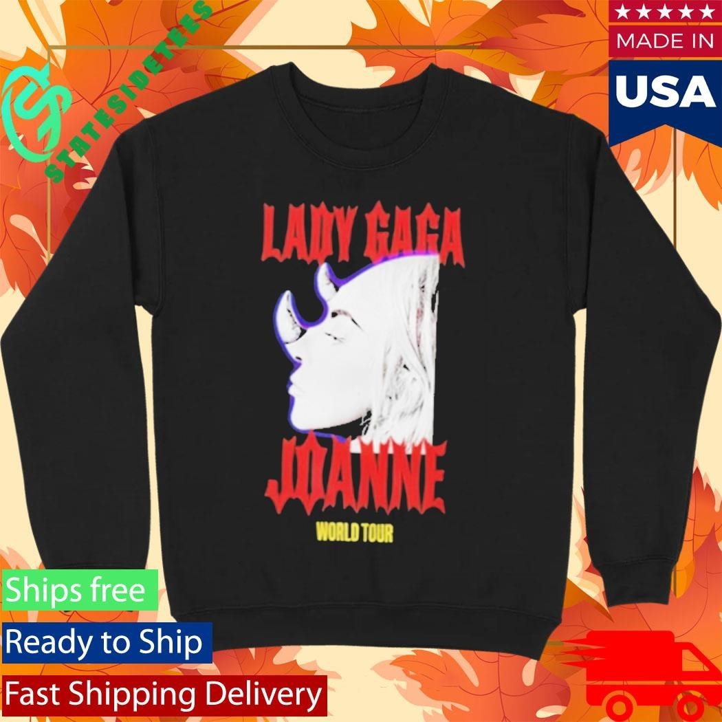 Lady Gaga Joanne Horns World Tour Shirt Unisex , , , Long Sleeve Tee
