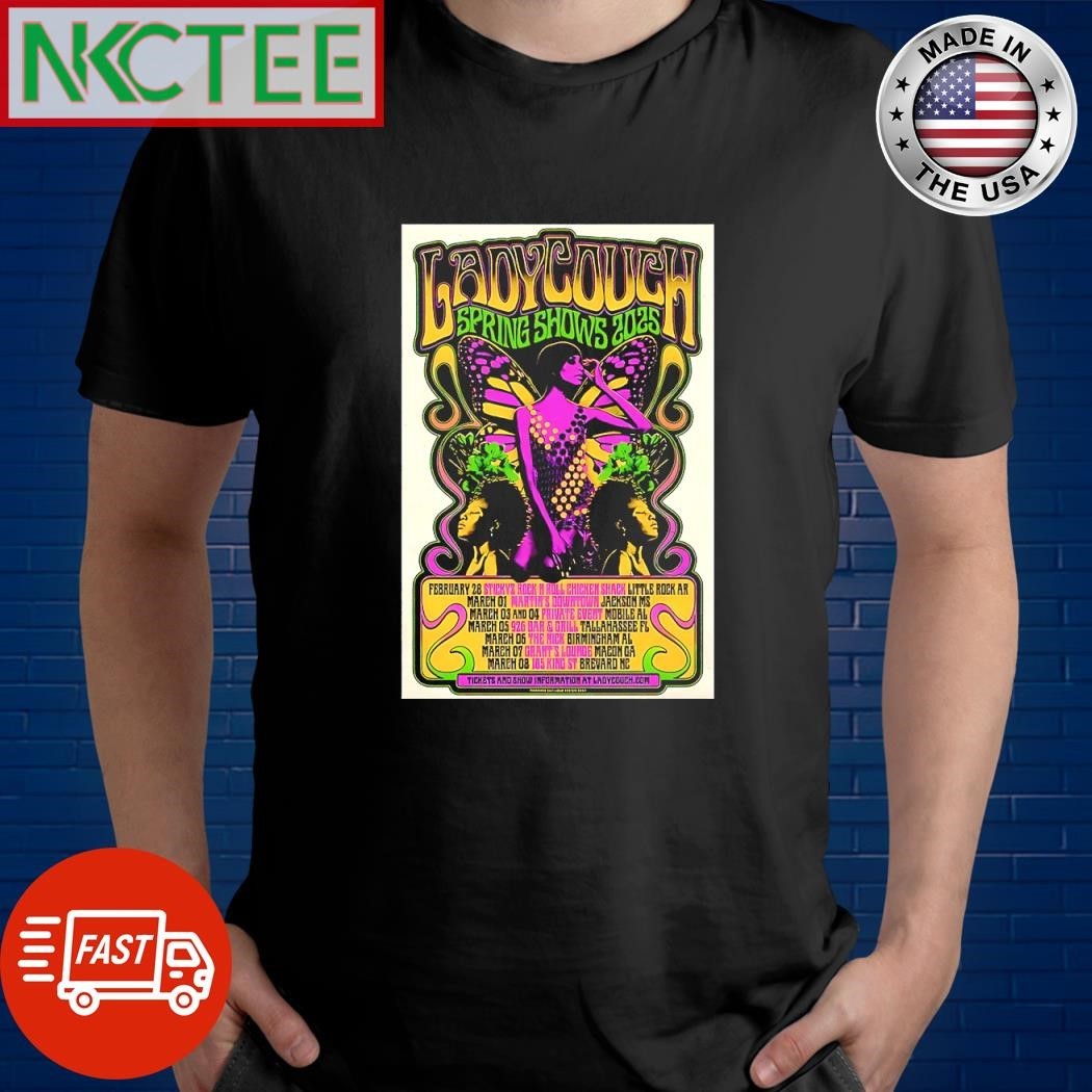 Ladycouch Spring Shows 2025 shirt Unisex , , , Long Sleeve Tee