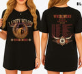 Lainey Wilson Whirlwind Tour Shirt 2025 Short Sleeve Casual Streetwear Fans T-Shirts