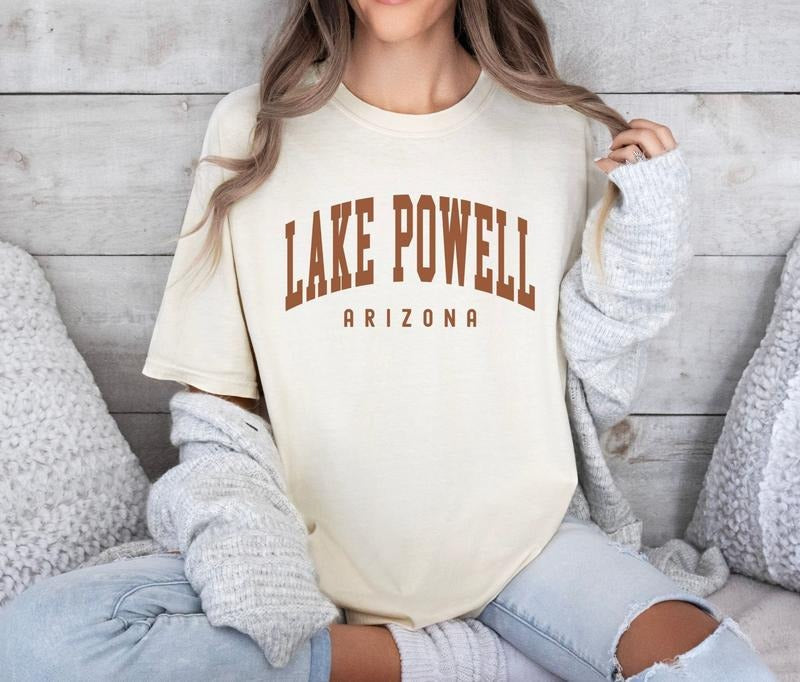 Lake Powell Shirt Lake Powell Arizona Shirt Lake Powell Souvenir Hiking Group Shirts Travel T-Shirts