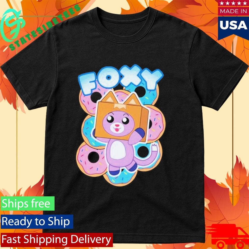 LankyBox Foxy Donuts Unisex , , , Long Sleeve Tee
