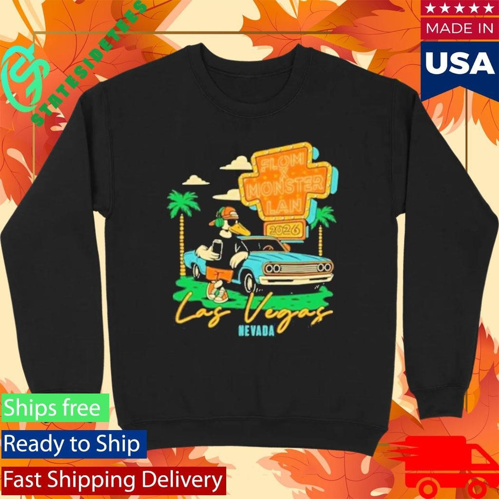 Las Vegas Flom Monster Lan Event Shirt Unisex , , , Long Sleeve Tee