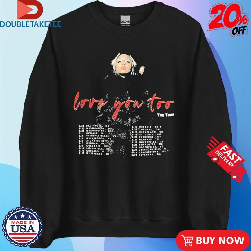 Ledisi Love You Too The Tour Unisex , , , Long Sleeve Tee