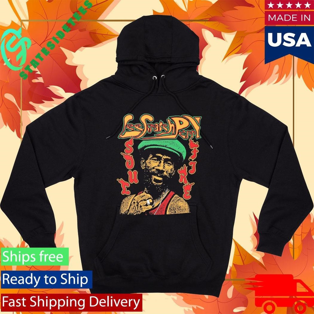 Lee Scratch Perry Soul Fire Dark Olive Shirt Unisex , , , Long Sleeve Tee