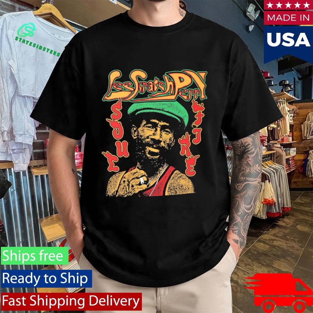 Lee Scratch Perry Soul Fire Dark Olive Shirt Unisex , , , Long Sleeve Tee