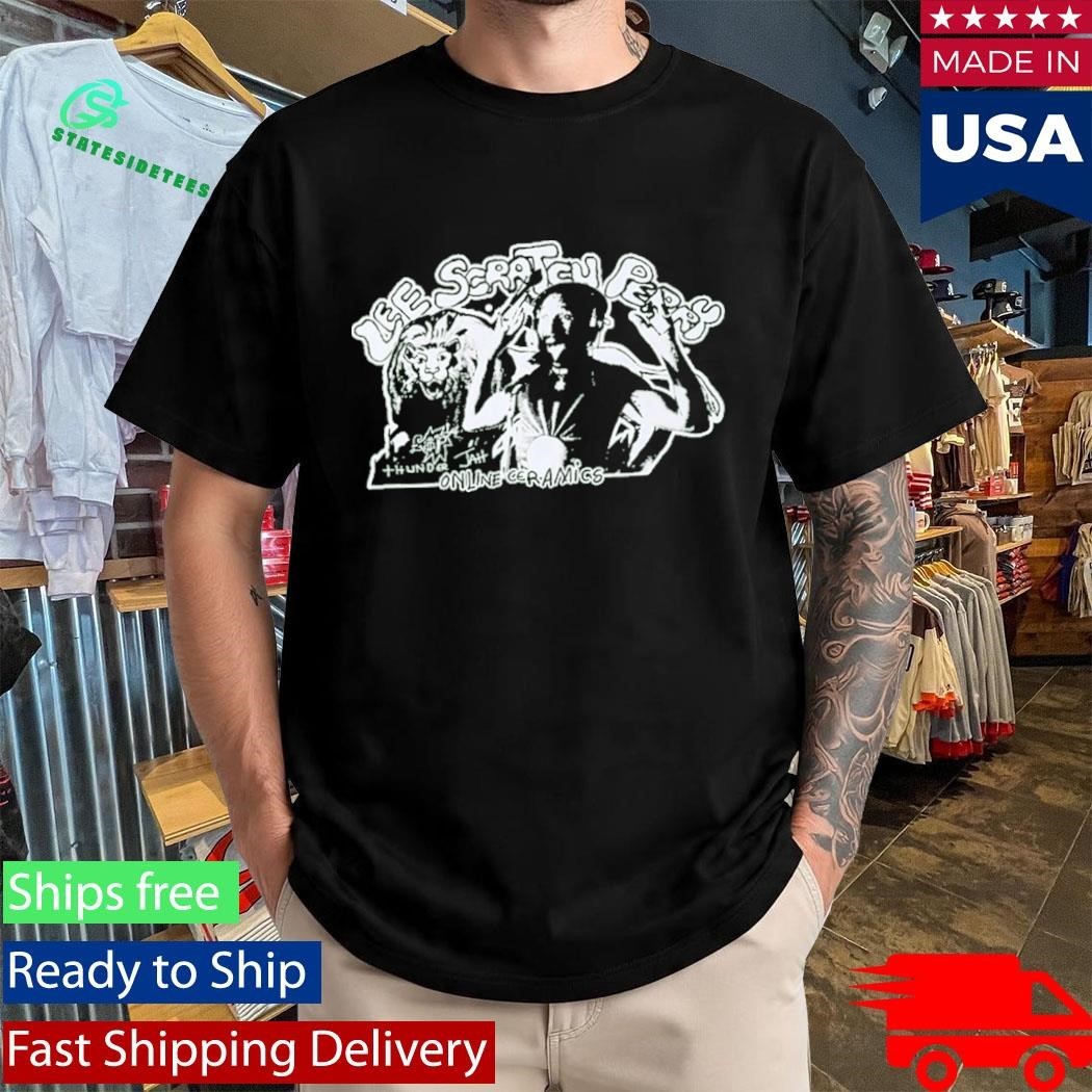 Lee Scratch Perry Thunder Jah Shirt Unisex , , , Long Sleeve Tee
