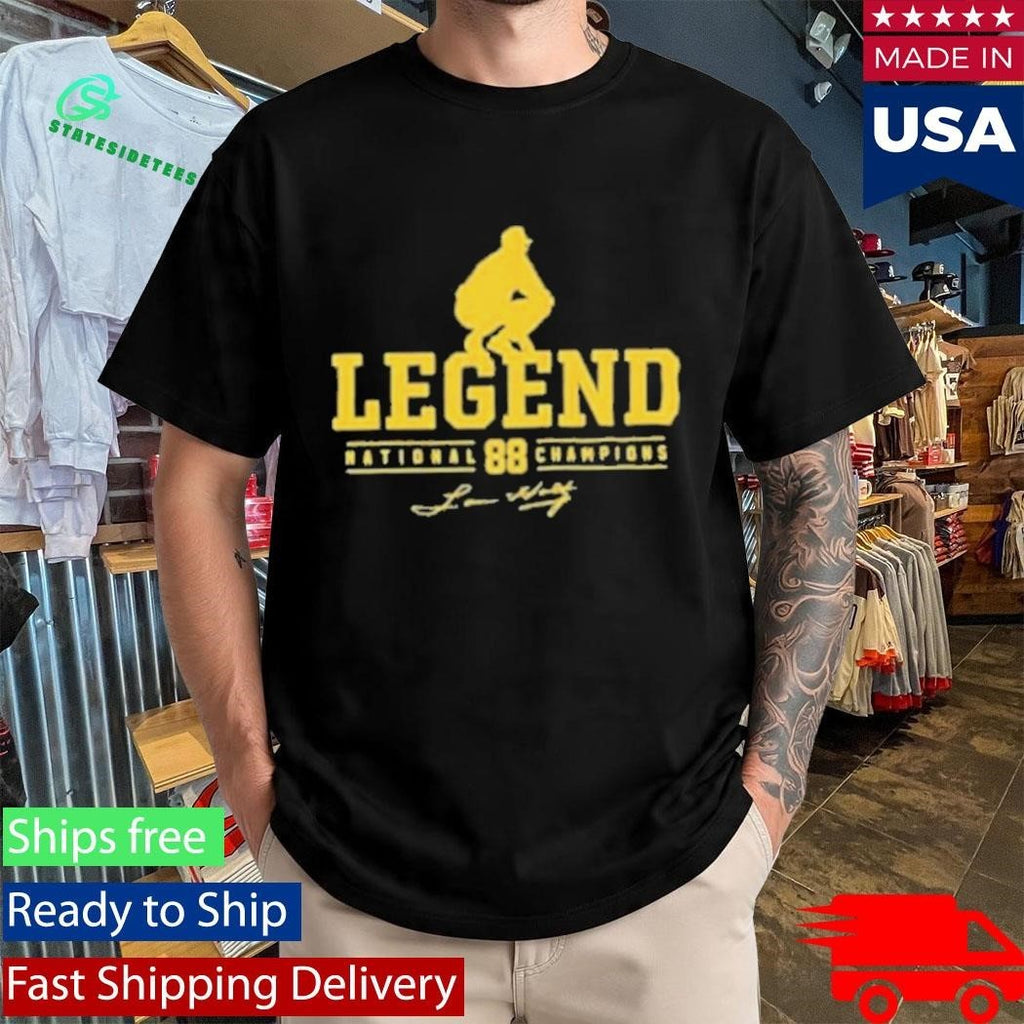 Legend Lou Holtz Notre Dame 1988 National Champions Shirt Unisex , , , Long Sleeve Tee