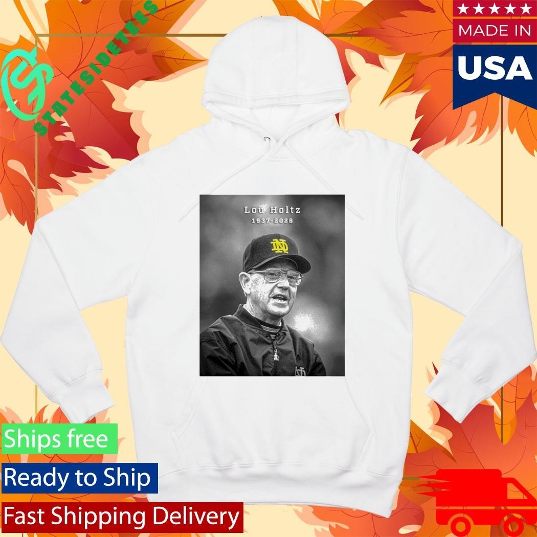 Legendary Notre Dame Coach Lou Holtz 1937-2026 Shirt Unisex , , , Long Sleeve Tee