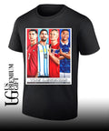 Legends Ronaldo Messi Mbappe Haaland Football portraits shirt