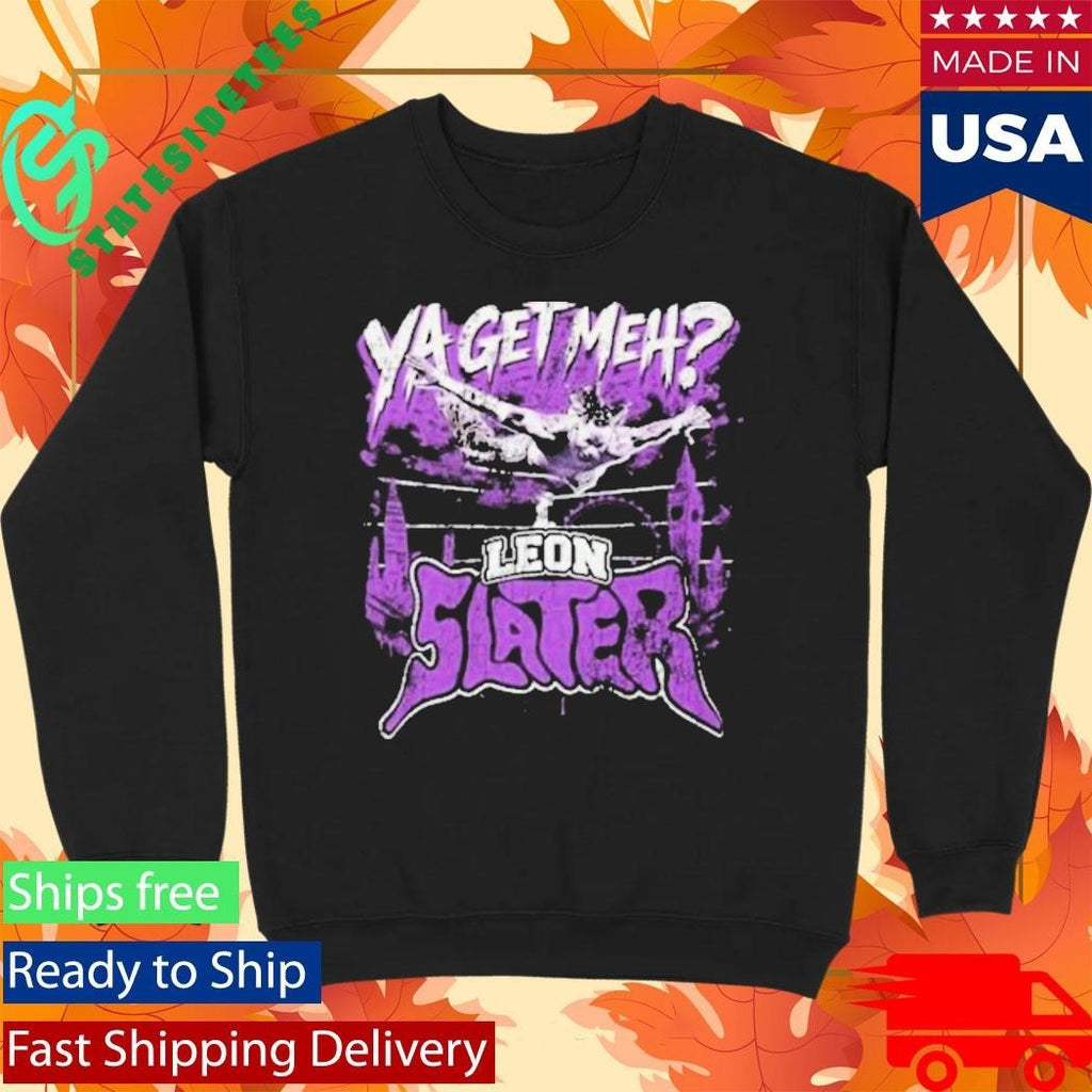 Leon Slater Ya Get Meh Unisex , , , Long Sleeve Tee