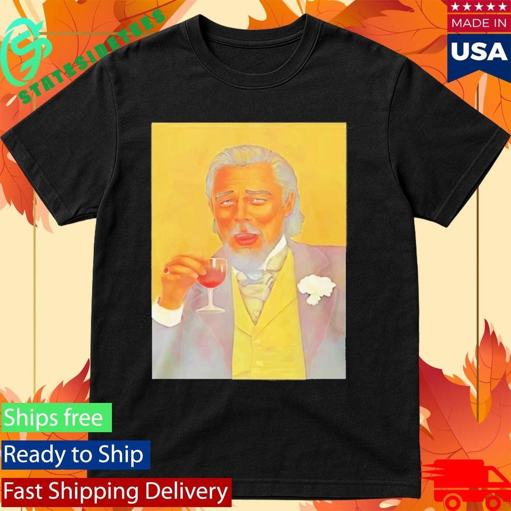 Leonardo Dicaprio Django Unchained Canvas Poster Shirt Unisex , , , Long Sleeve Tee