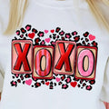 Leopard XOXO Gildan T-Shirts