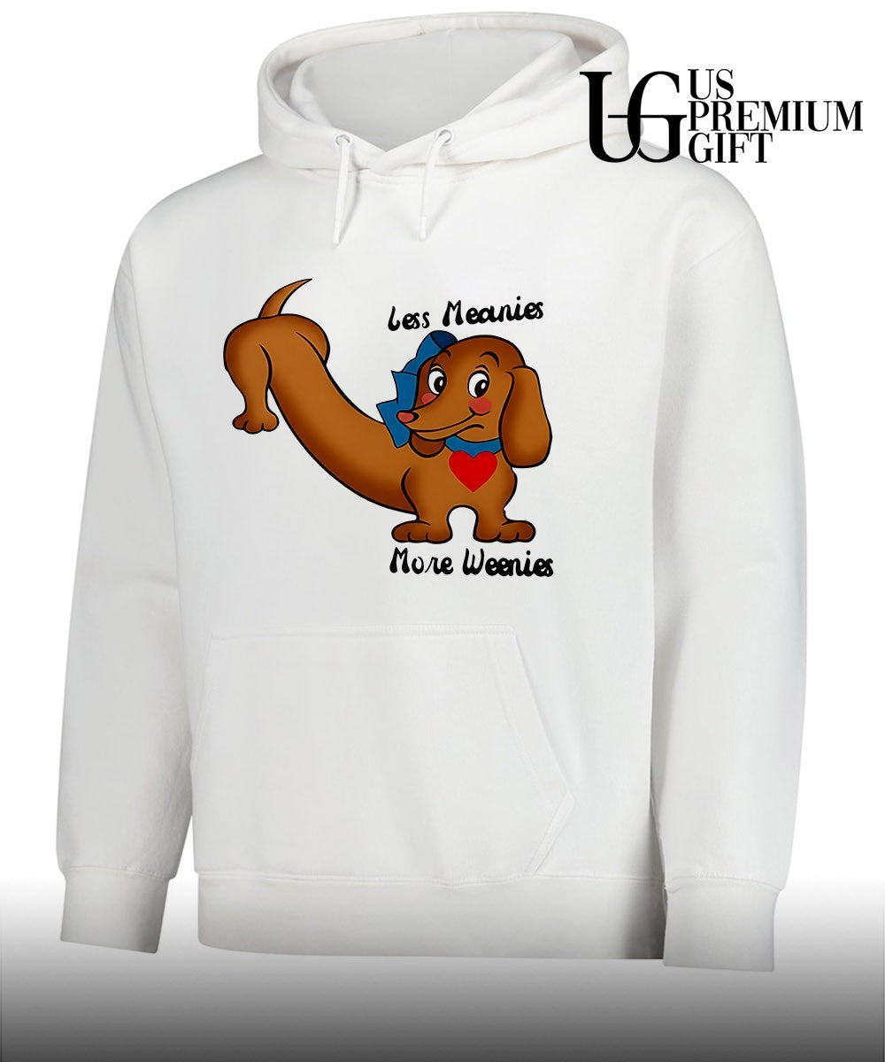 Less Meanies More Weenies Dachshund shirt