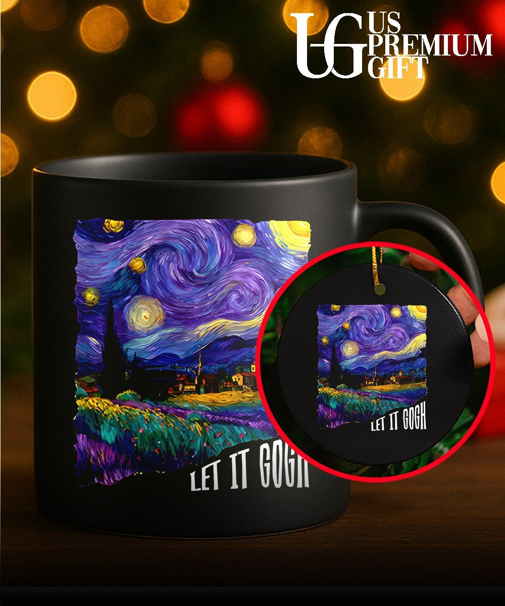 Let It Van Gogh picture shirt