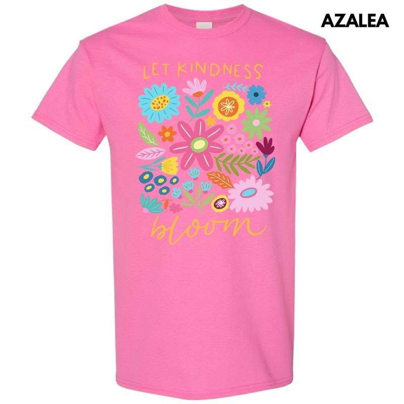 Let Kindness Bloom Gildan Short Sleeve 'NLB' T-Shirts