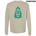Let Us Adore Him Tree Long Sleeve Comfort Colors 'NLB' T-Shirts
