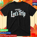 Let’s Trip Postcard Shirt Unisex , , , Long Sleeve Tee