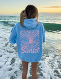 Lets Watch Sunset Sunset Sunset Sunset Summer Oversize Summer Clothes T-Shirts