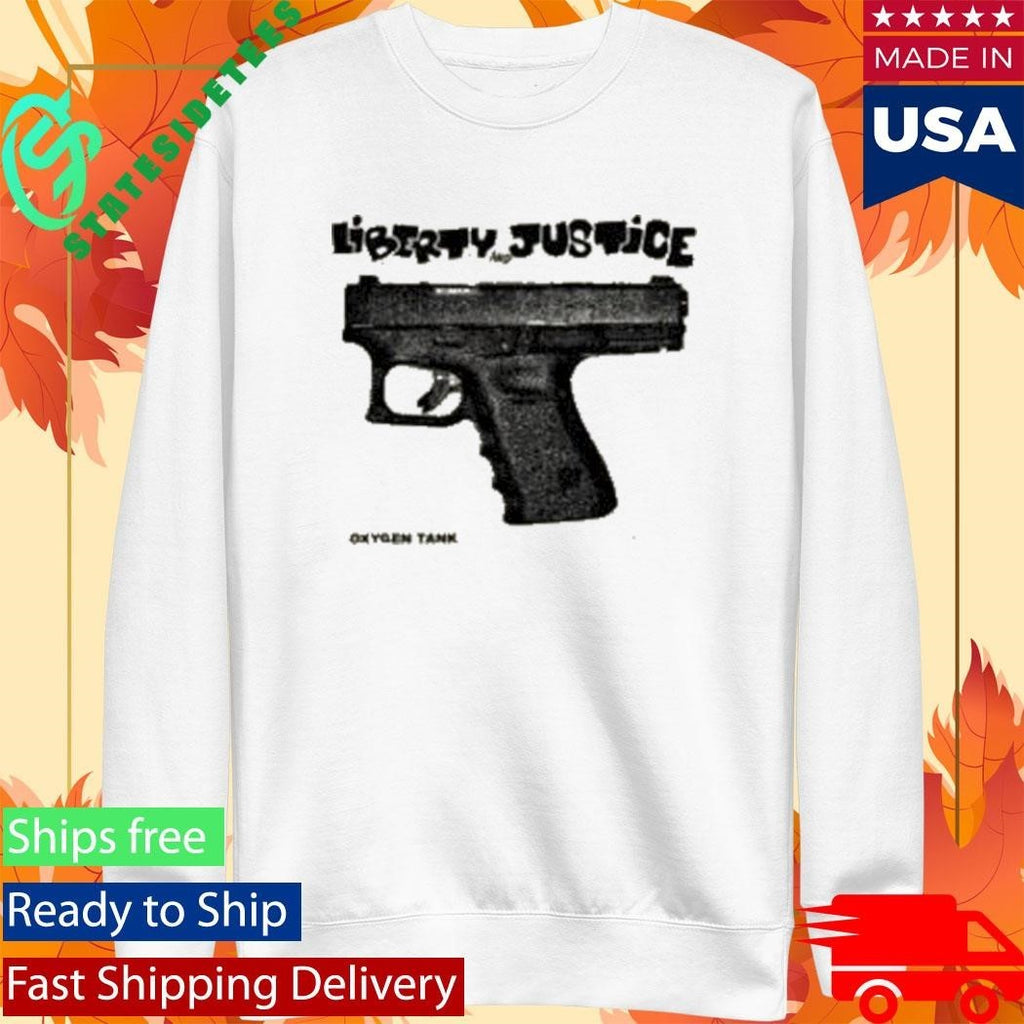 Liberty & Justice Oxygen Tank Shirt Unisex , , , Long Sleeve Tee