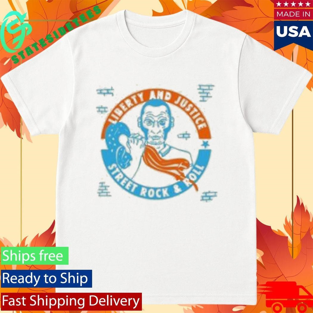 Liberty & Justice Street Rock & Roll Shirt Unisex , , , Long Sleeve Tee