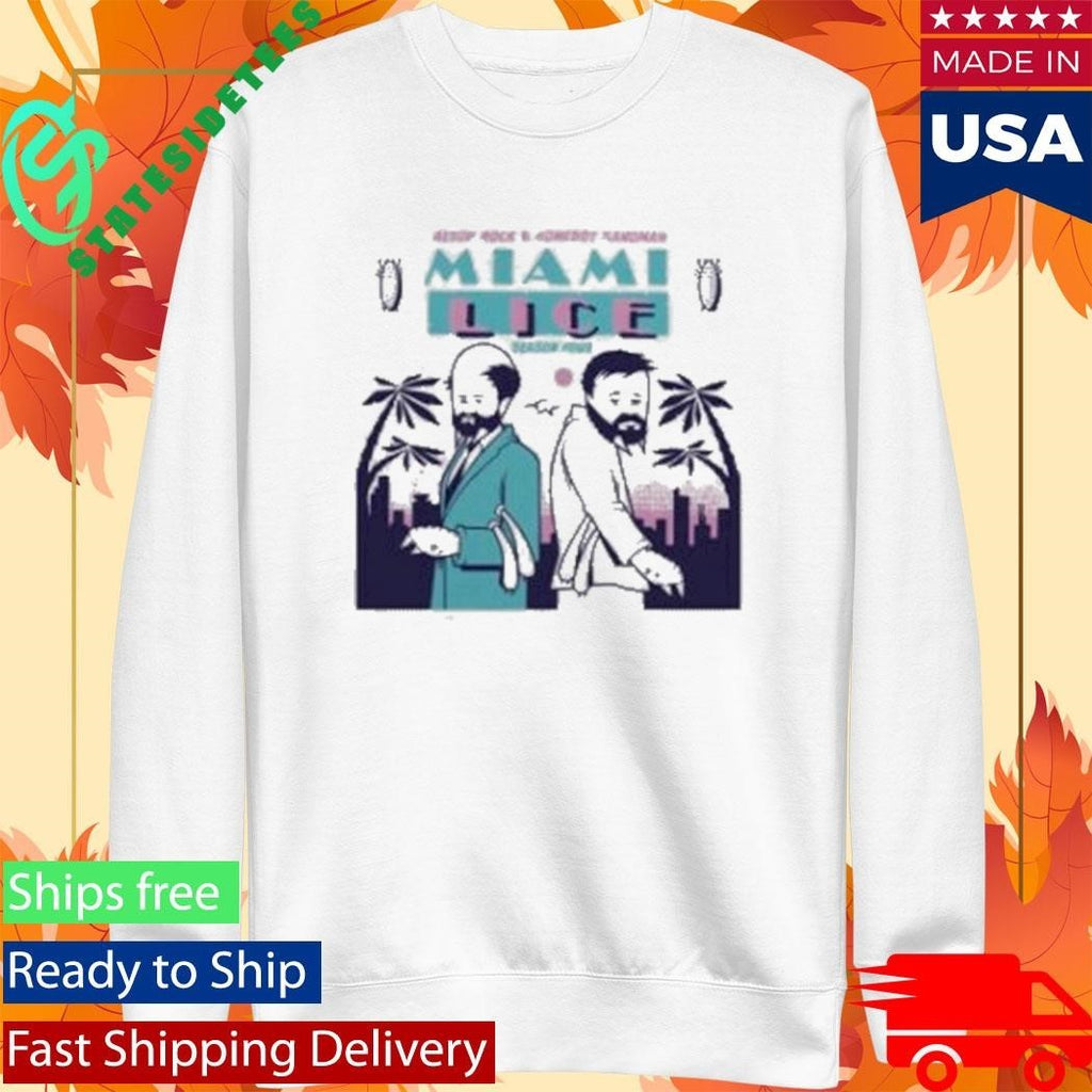 Lice Aesop Rock & Homeboy Sandman Miami Lice Unisex , , , Long Sleeve Tee