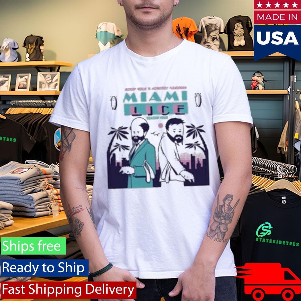 Lice Aesop Rock & Homeboy Sandman Miami Lice Unisex , , , Long Sleeve Tee