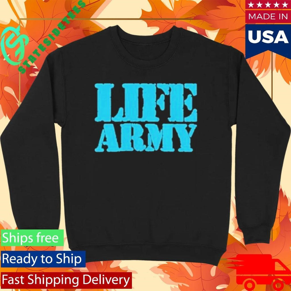 Life Army Officer Tatum X Save The Storks Shirt Unisex , , , Long Sleeve Tee