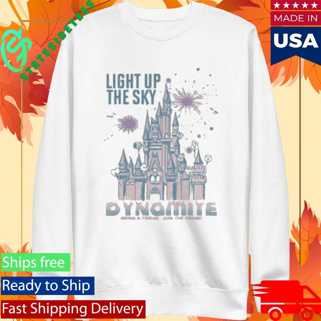 Light Up The Sky Dynamite Bring A Friend Join The Crown Shirt Unisex , , , Long Sleeve Tee