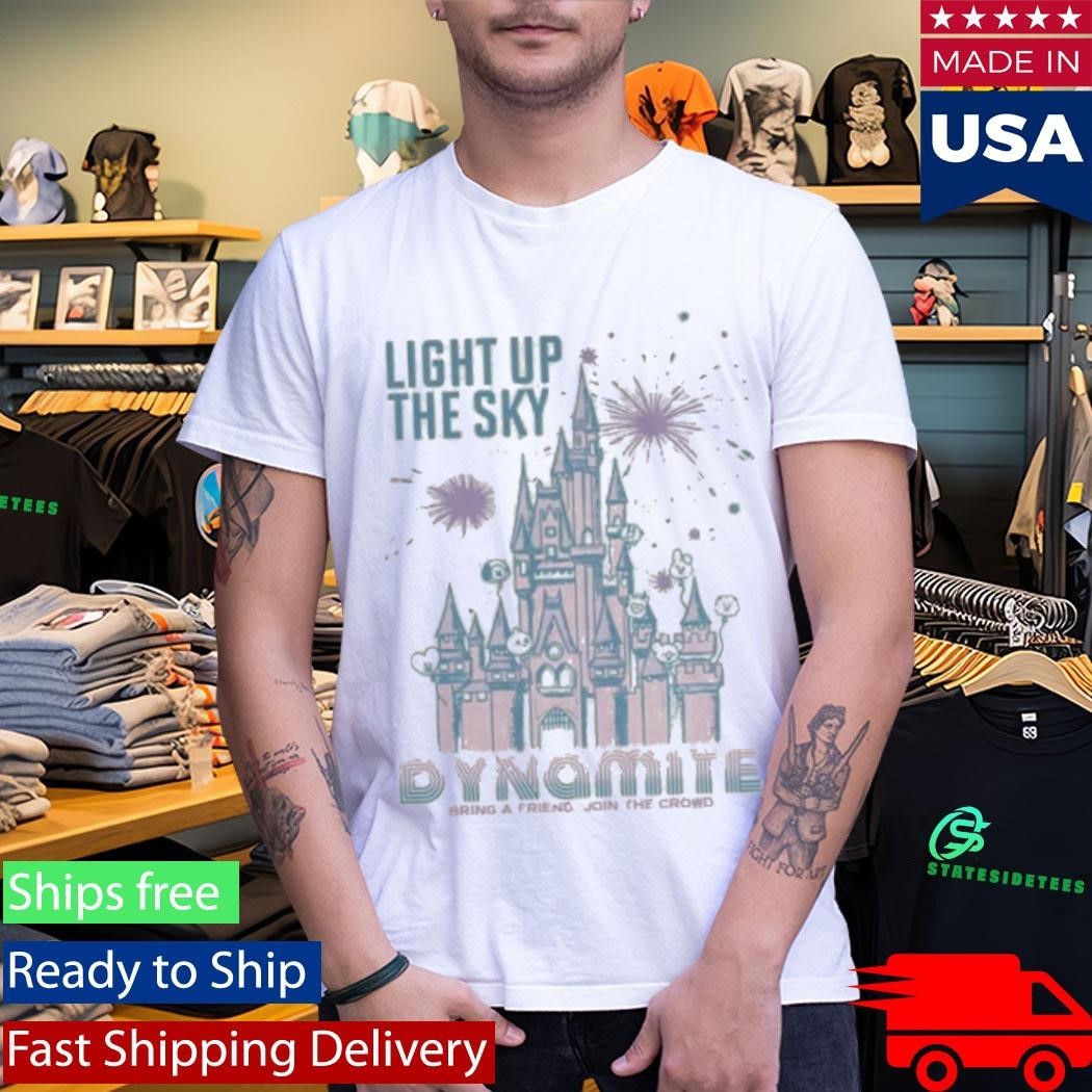 Light Up The Sky Dynamite Bring A Friend Join The Crown Shirt Unisex , , , Long Sleeve Tee