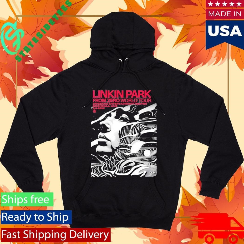 Linkin Park From Zero World Tour 2026 At Brisbane Entertainment Center On March 3 2026 Boondall Australia Shirt