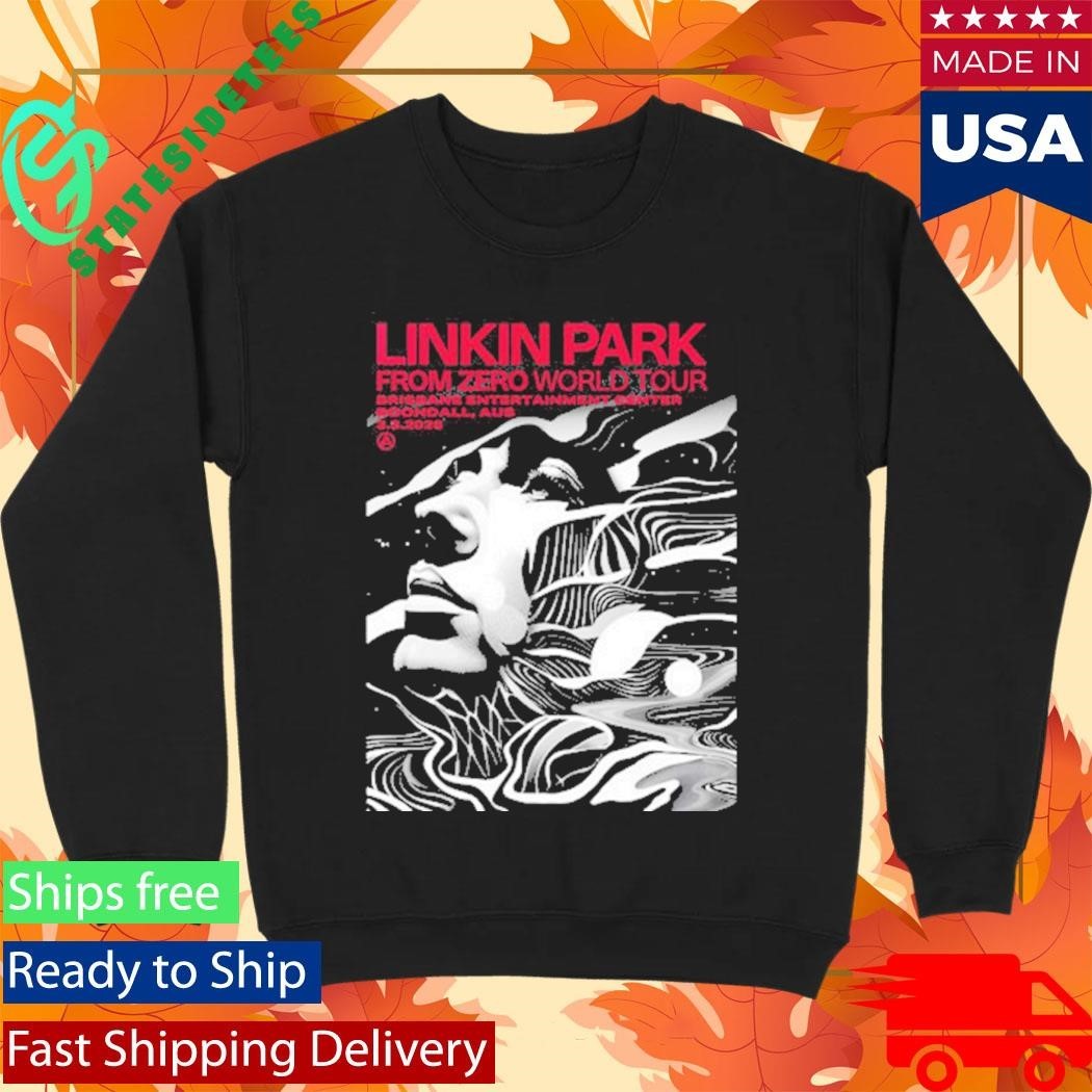 Linkin Park From Zero World Tour 2026 At Brisbane Entertainment Center On March 3 2026 Boondall Australia Shirt