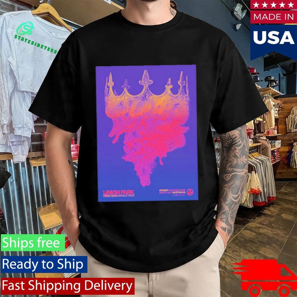 Linkin Park From Zero World Tour 2026 At Qudos Bank Arena On March 15 2026 Sydney Australia Art By Kattattak Studio Shirt