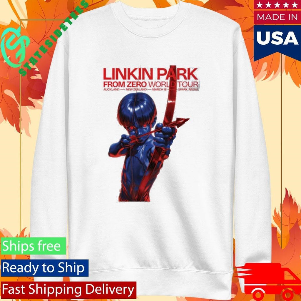 Linkin Park From Zero World Tour 2026 At Spark Arena On March 18 2026 Auckland New Zealand Art By Alex Parnassus Shirt