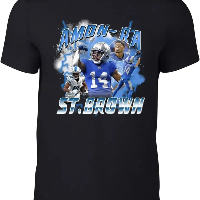 Lions St Brown Bootleg T-Shirts