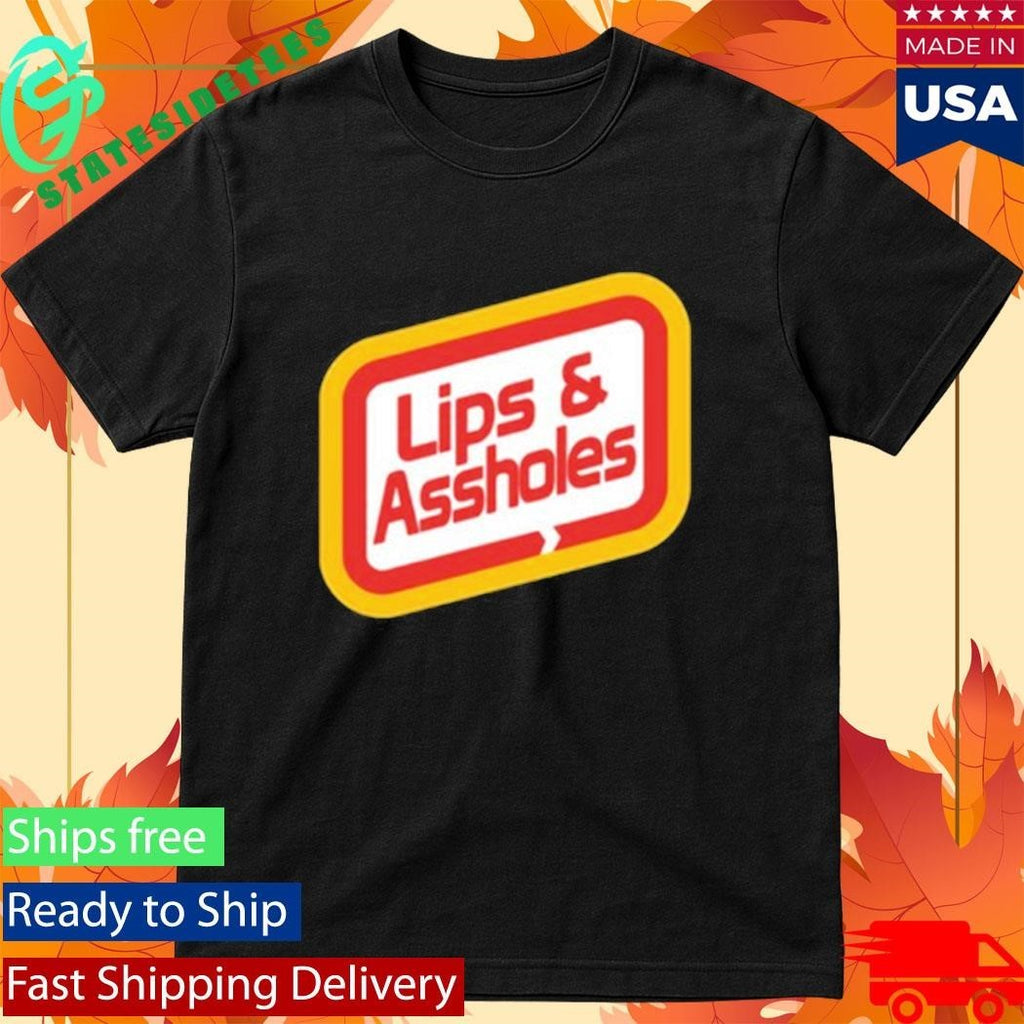 Lips & Assholes Shirt Unisex , , , Long Sleeve Tee