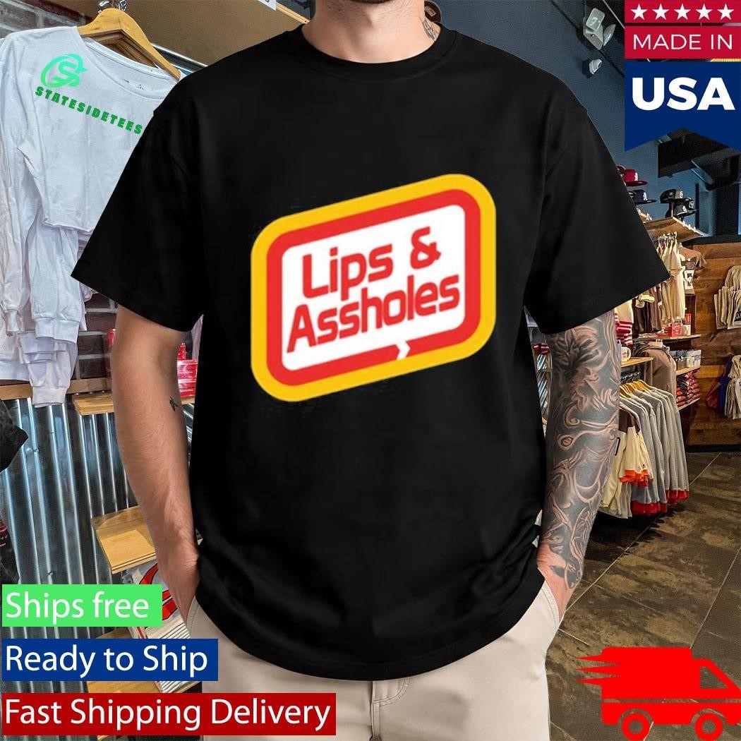Lips & Assholes Shirt Unisex , , , Long Sleeve Tee