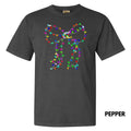 Lit Bulb Bow Comfort Colors 'NLB' T-Shirts