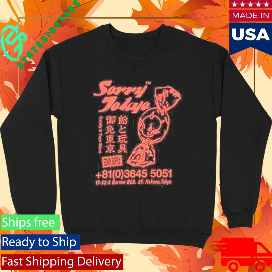 Little America Edwin Sorry Tokyo Shirt Unisex , , , Long Sleeve Tee