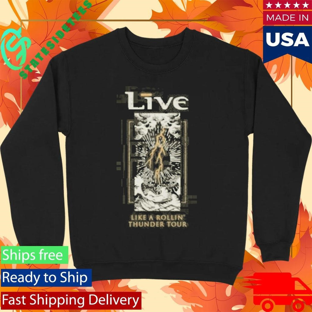 Live Rollin Thunder Shirt Unisex , , , Long Sleeve Tee