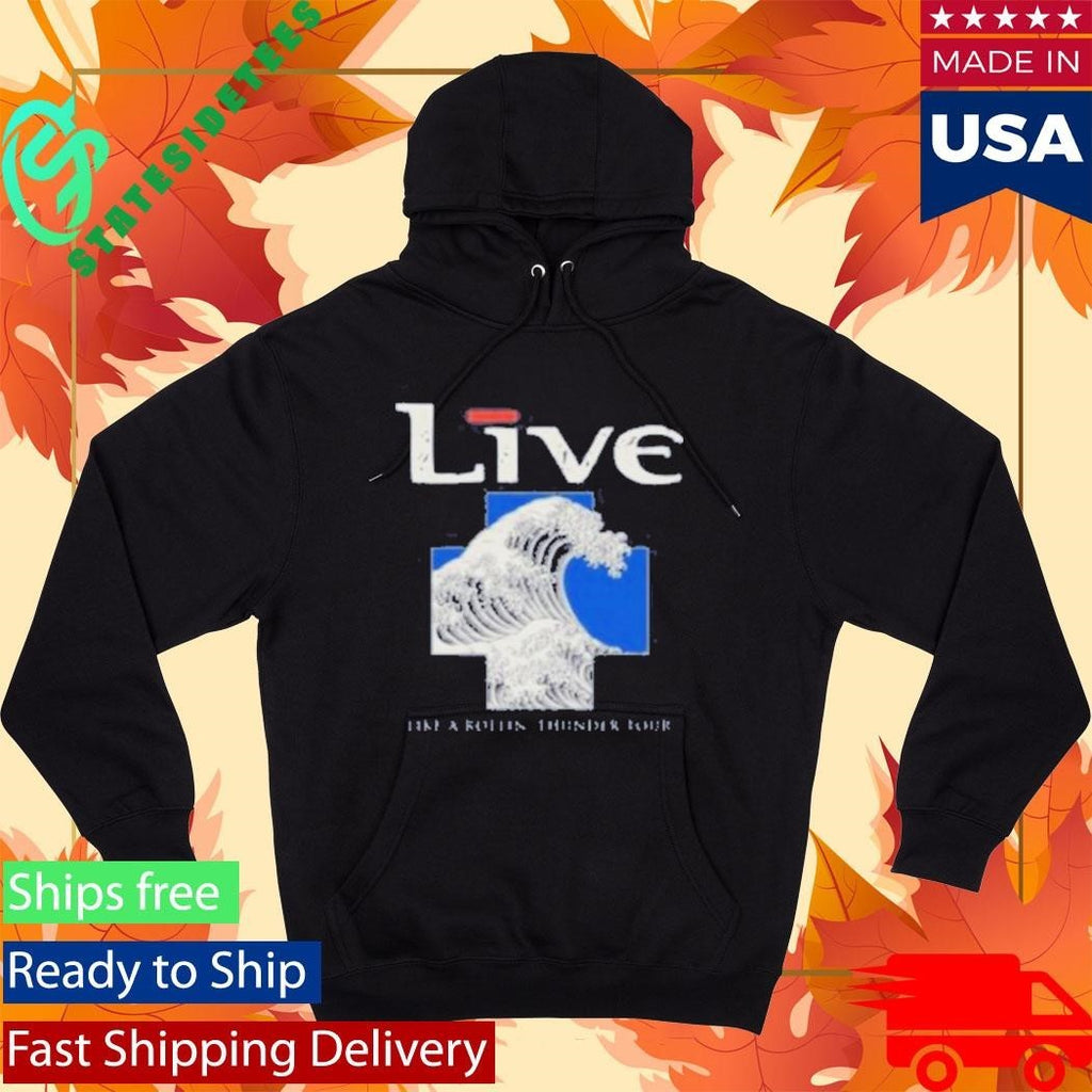 Live Waves Like A Rollin’ Thunder Tour Shirt Unisex , , , Long Sleeve Tee