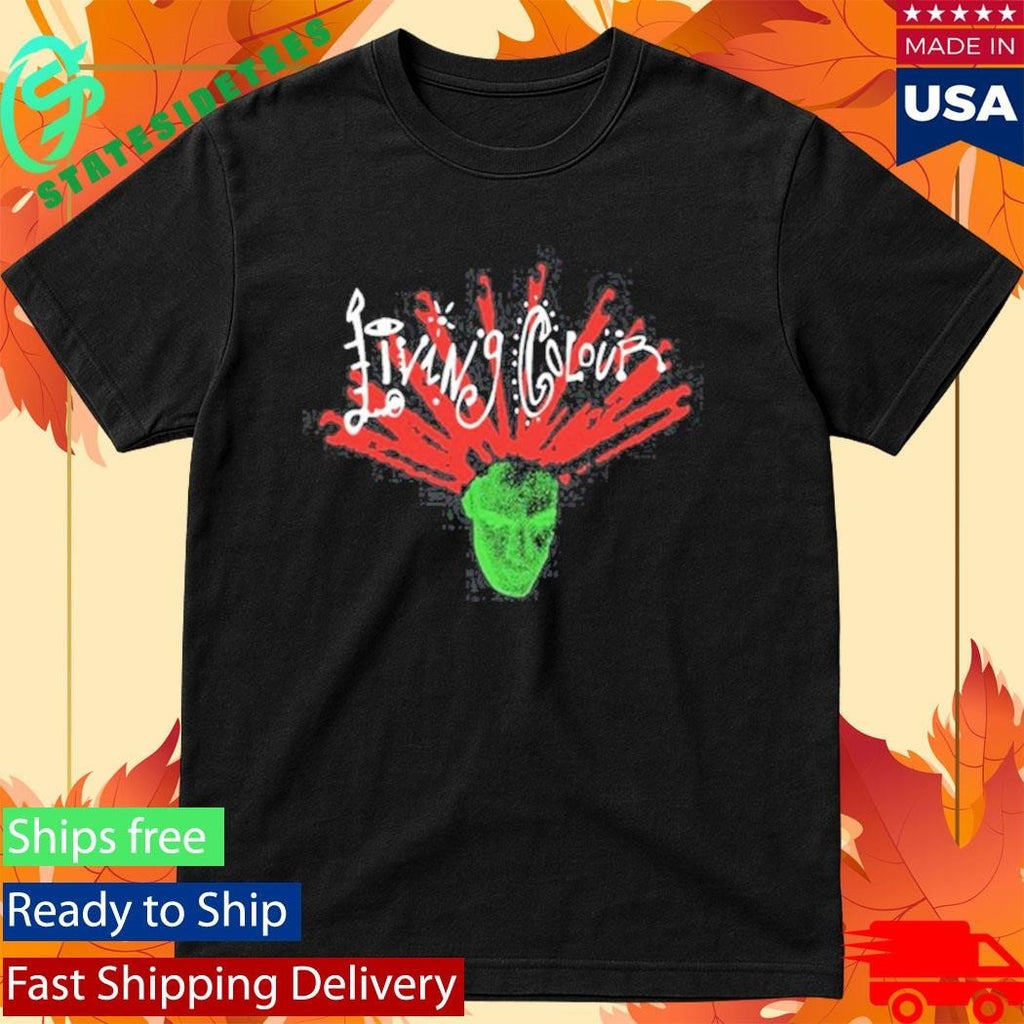 Living Colour Ray Head Simple Shirt Unisex , , , Long Sleeve Tee