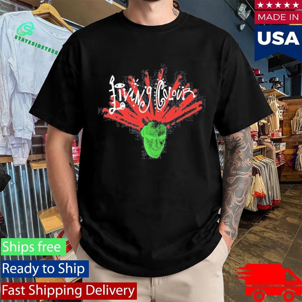 Living Colour Ray Head Simple Shirt Unisex , , , Long Sleeve Tee